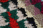 Moroccan berber rug 3.2 X 5.5 Feet - Boucherouite Rugs