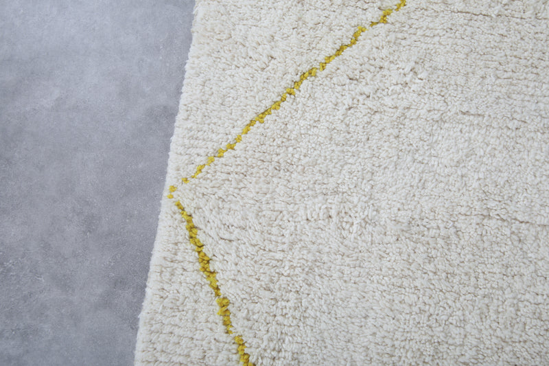 Custom size rug - White Moroccan beni ourain berber rug