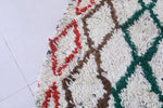 Moroccan berber rug 3.8 X 5.5 Feet - Boucherouite Rugs