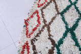 Moroccan berber rug 3.8 X 5.5 Feet - Boucherouite Rugs