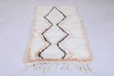 Moroccan berber rug 2.9 X 5.8 Feet - Boucherouite Rugs