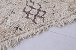 Moroccan berber rug 2.7 X 6.2 Feet - Boucherouite Rugs