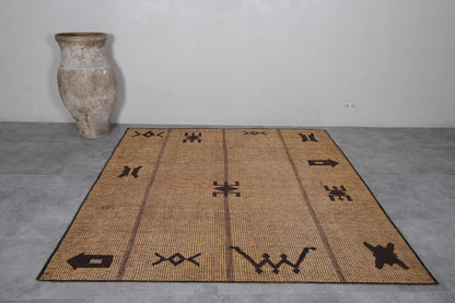 Tuareg rug 6.8 X 6.8 Feet - tuareg mat