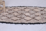 Moroccan berber rug 2.1 X 5.4 Feet - Boucherouite Rugs