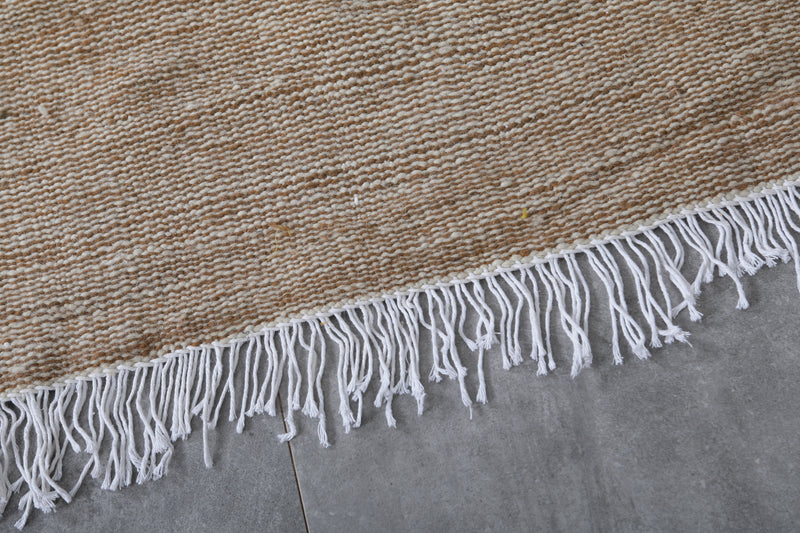 Neutral Moroccan Rug - 3.4 X 5.1 Feet | Handwoven Perfection