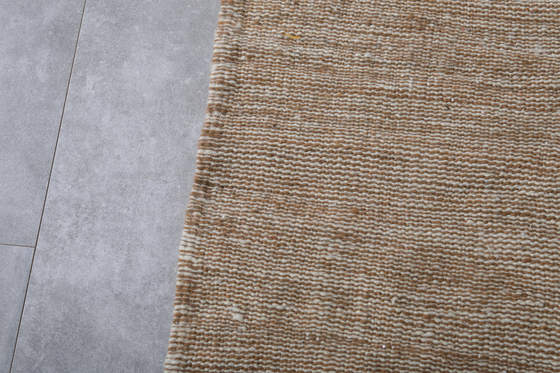 Neutral Moroccan Rug - 3.4 X 5.1 Feet | Handwoven Perfection