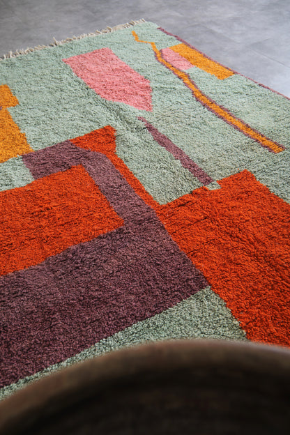 Moroccan rug 6.2 X 9.8 Feet