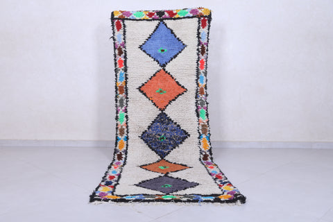 Moroccan berber rug 2.8 X 8 Feet