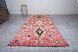Moroccan vintage rug 6.4 X 12.8 Feet
