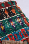 Moroccan berber rug 2.8 X 5.6 Feet - Boucherouite Rugs