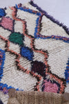 Moroccan berber rug 3 X 5.4 Feet - Boucherouite Rugs