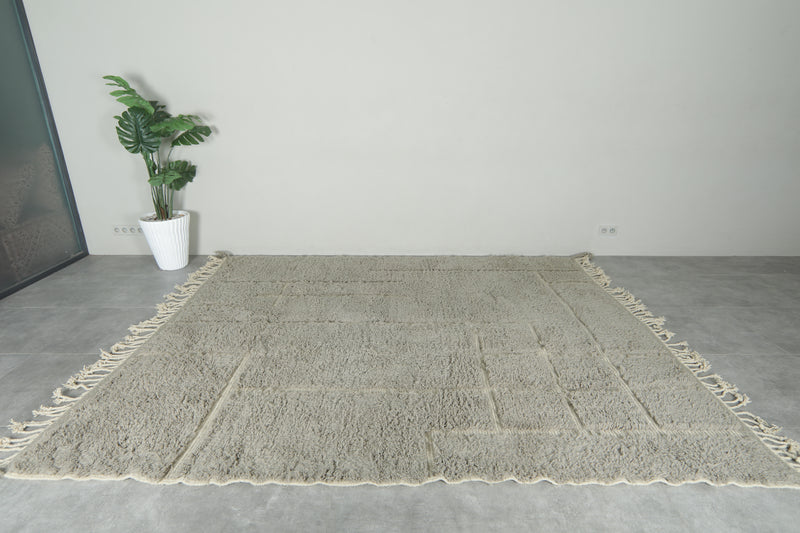 Geometric Handmade wool Moroccan rug - Custom rug