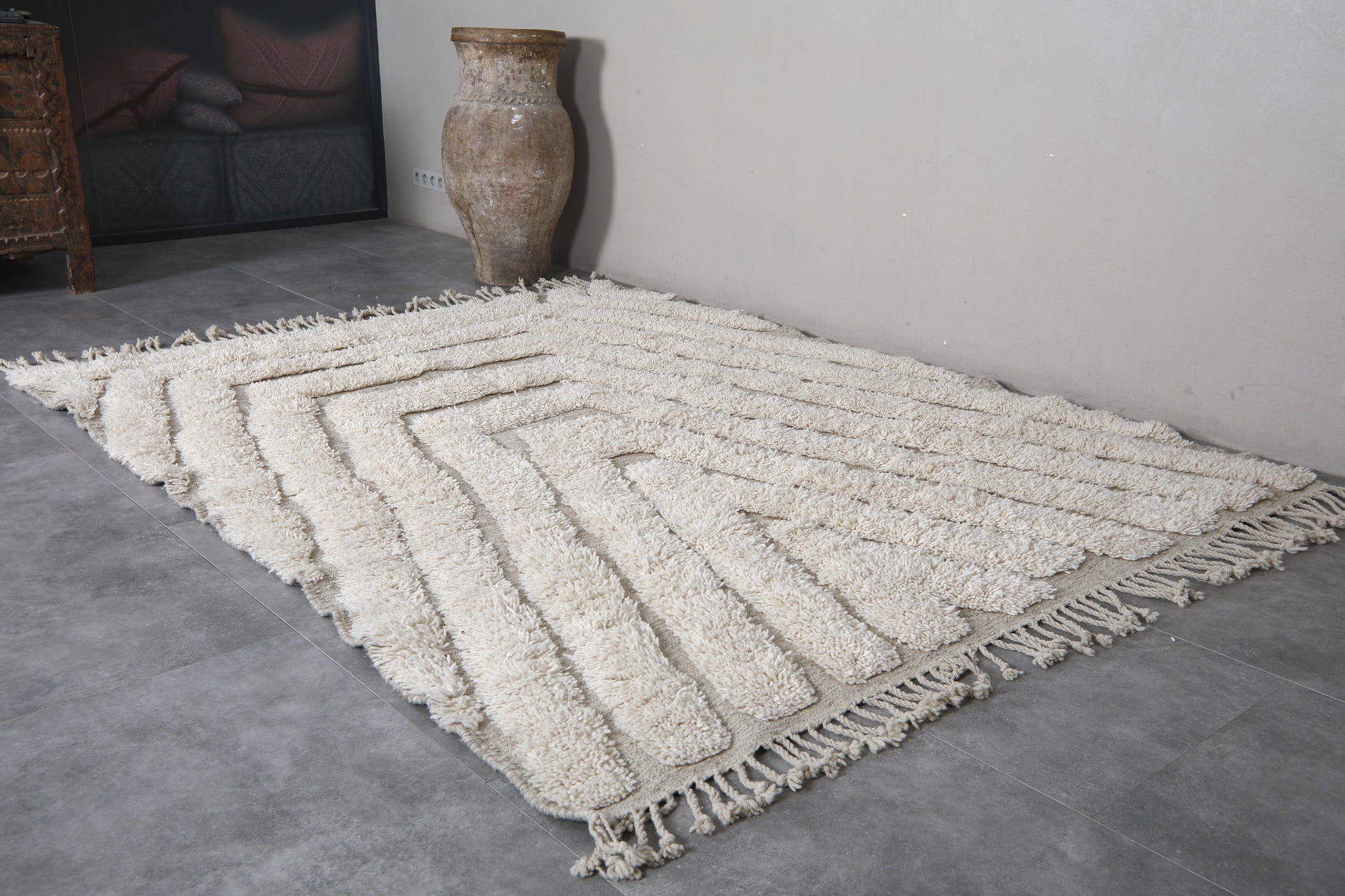 beni ourain rug 7.1 X 9 Feet - Beni ourain rugs
