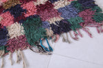 Moroccan berber rug 2.3 X 6.4 Feet - Boucherouite Rugs