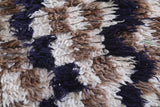 Moroccan berber rug 2.4 X 5.5 Feet - Boucherouite Rugs