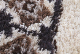 Moroccan berber rug 2.6 X 5.5 Feet - Boucherouite Rugs