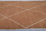 Moroccan Beni ourain rug Hand knotted rug Treliis