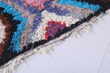 Moroccan berber rug 2.4 X 6.8 Feet - Boucherouite Rugs