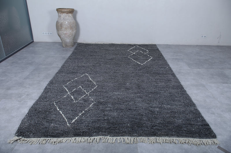 Amazing Moroccan rug - Beni ourain custom size rug - custom moroccan rugs