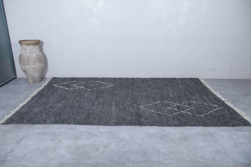 Amazing Moroccan rug - Beni ourain custom size rug - custom moroccan rugs