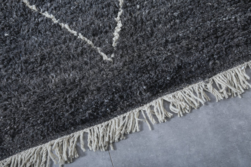 Amazing Moroccan rug - Beni ourain custom size rug - custom moroccan rugs