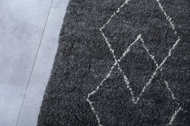 Amazing Moroccan rug - Beni ourain custom size rug - custom moroccan rugs