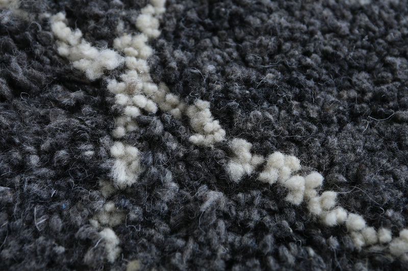 Amazing Moroccan rug - Beni ourain custom size rug - custom moroccan rugs