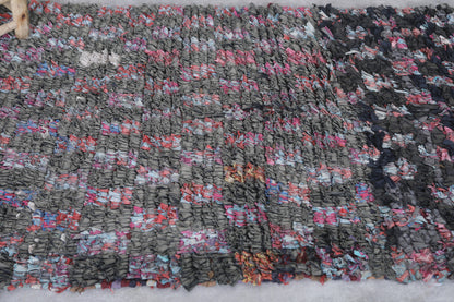 Moroccan rug 3.8 X 6.4 Feet - Boucherouite Rugs