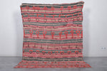 Moroccan rug 4.5 X 6 Feet - Handwoven Kilim