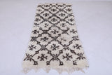 Moroccan berber rug 2.6 X 6.3 Feet - Boucherouite Rugs