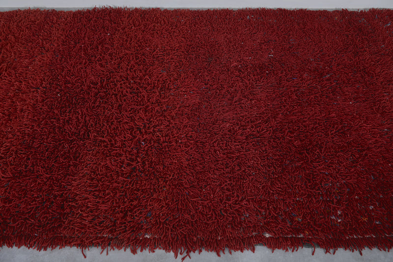 Moroccan Rug - Vibrant Red 6.5 x 11.5 Feet - moroccan rug