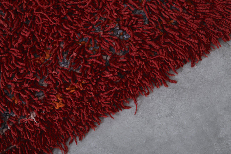 Moroccan Rug - Vibrant Red 6.5 x 11.5 Feet - moroccan rug