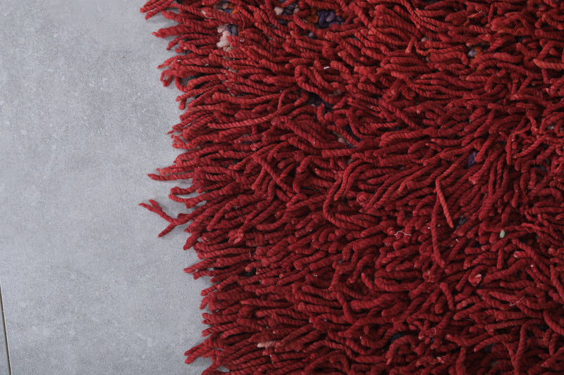 Moroccan Rug - Vibrant Red 6.5 x 11.5 Feet - moroccan rug