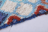 Moroccan berber rug 1.8 X 4 Feet - Boucherouite Rugs