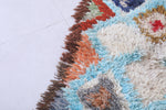 Moroccan berber rug 1.8 X 4 Feet - Boucherouite Rugs
