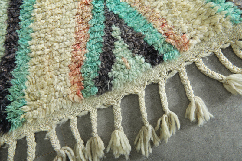 Handwoven Moroccan azilal runner rug - 2.2 ft x 10.1 ft