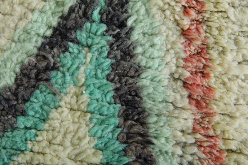 Handwoven Moroccan azilal runner rug - 2.2 ft x 10.1 ft