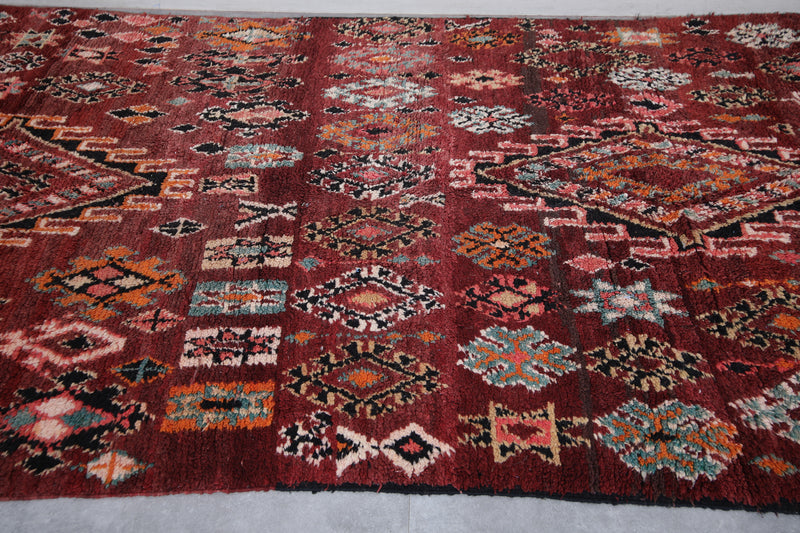 Large Boujaad Moroccan Rug - Artistic 6.1 x 12.8 Feet - area rugs