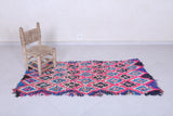Moroccan berber rug 2.7 X 5.5 Feet