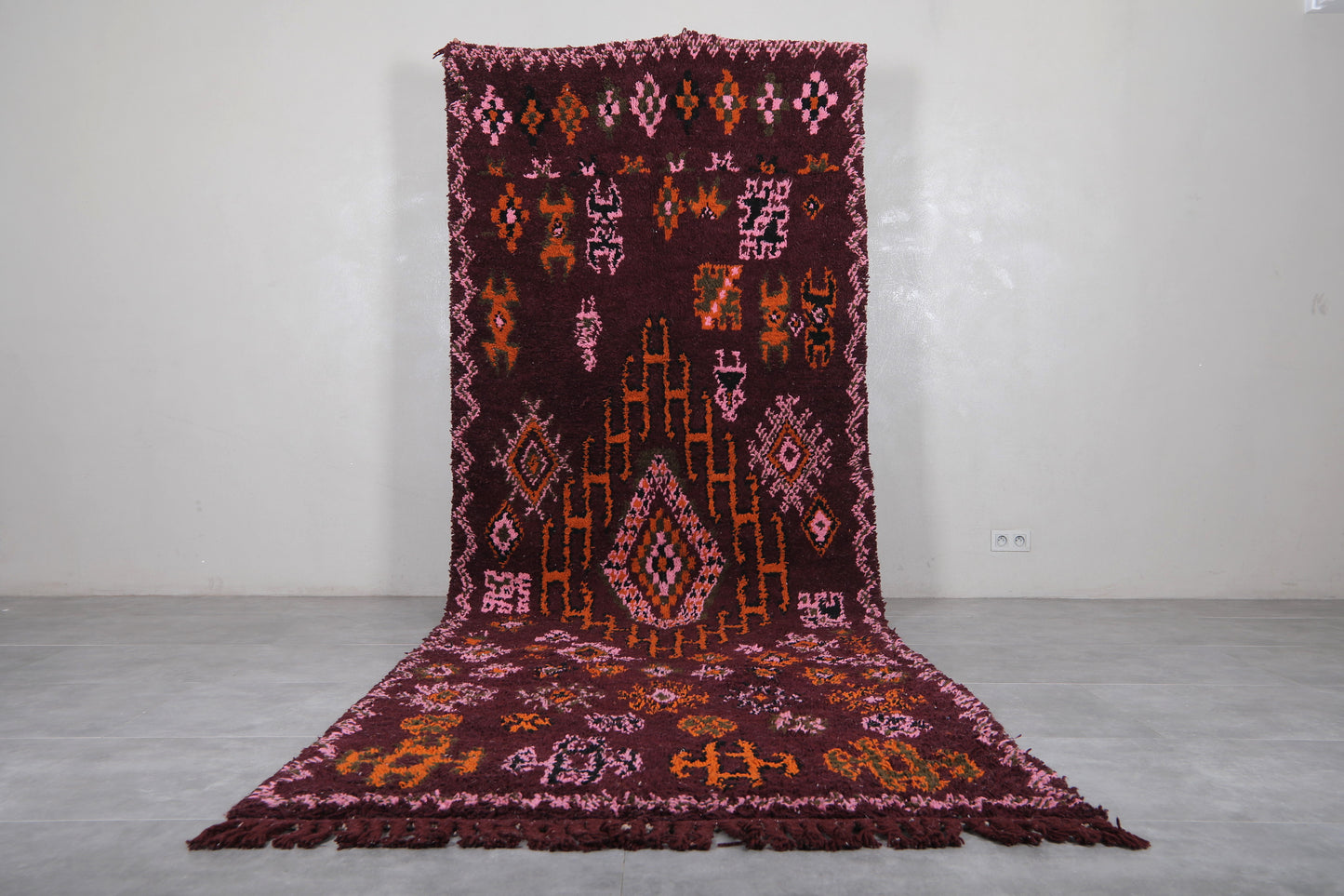 Moroccan rug 5 X 14.4 Feet