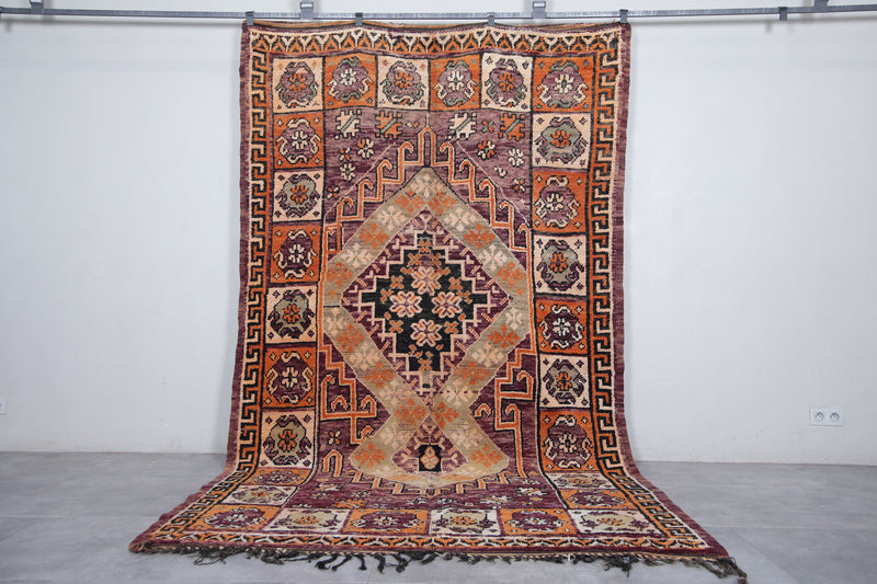 Handmade Moroccan Boujaad Rug - 6.1 x 10.7 Feet