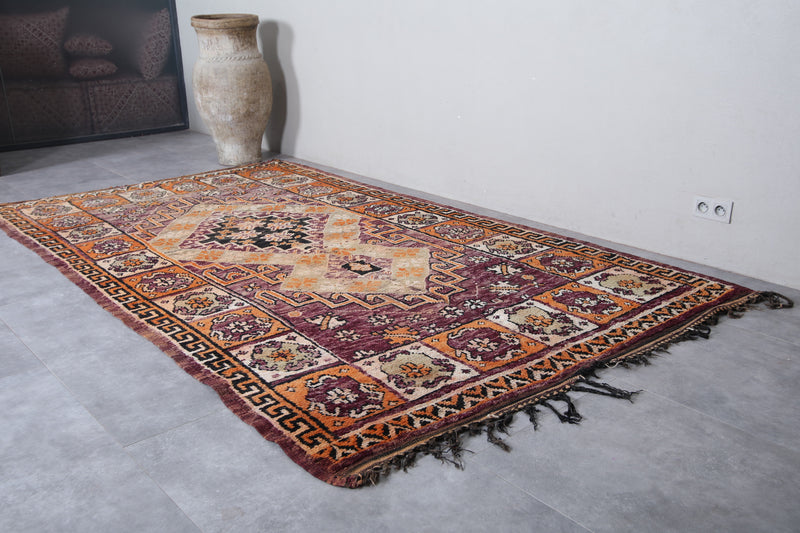 Handmade Moroccan Boujaad Rug - 6.1 x 10.7 Feet
