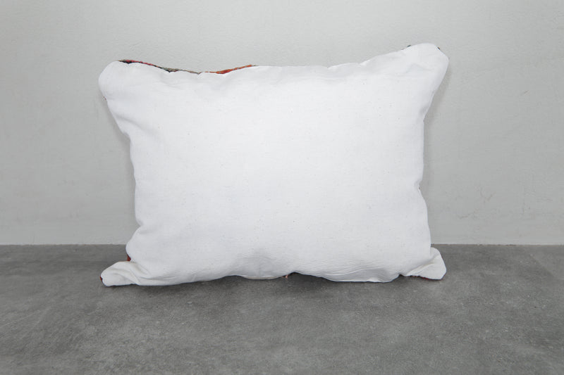 Handwoven Moroccan Kilim Pillow Cover – 14.9 inches x 19.6 inches - kilim pillow