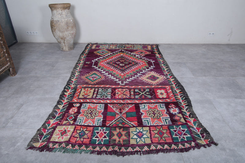 Handmade Moroccan Rug - 5.6 x 10.1 Feet