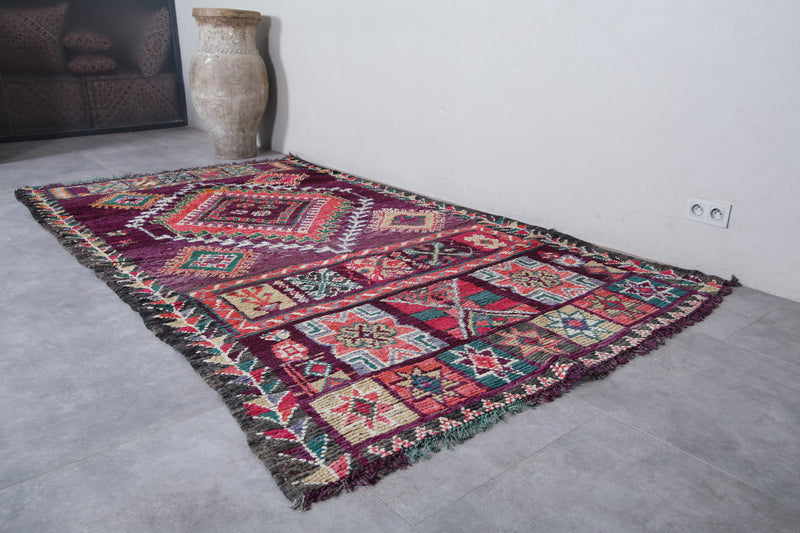 Handmade Moroccan Rug - 5.6 x 10.1 Feet