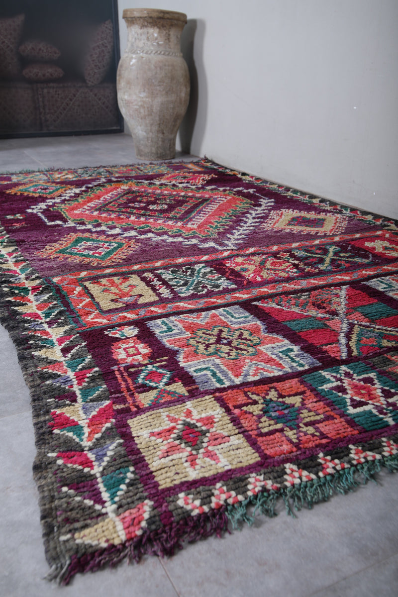 Handmade Moroccan Rug - 5.6 x 10.1 Feet