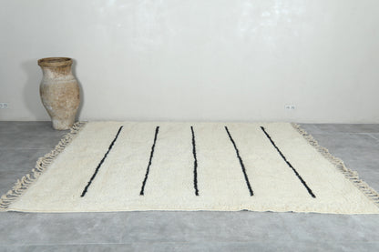 Moroccan rug Custom - Beni ourain rug - Morocco berber rug Beige