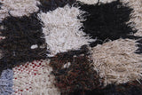 Moroccan berber rug 2.1 X 5.9 Feet - Boucherouite Rugs
