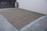 Flat woven Moroccan rug Custom size rug