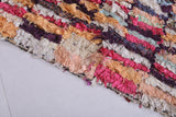 Moroccan berber rug 3.2 X 6.5 Feet - Boucherouite Rugs